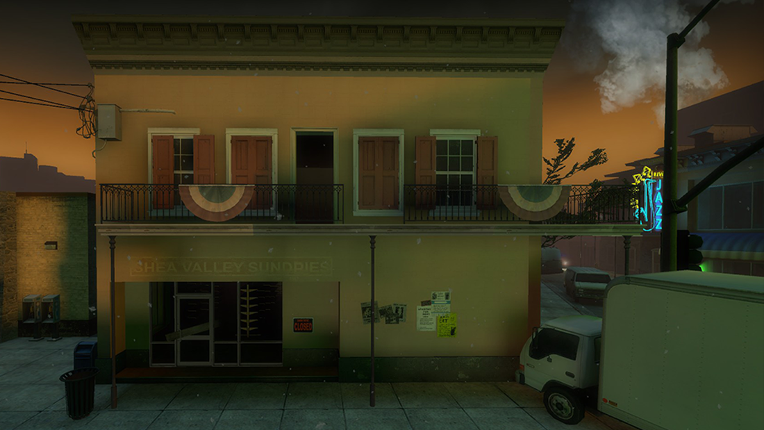 An image of a building with a balcony.