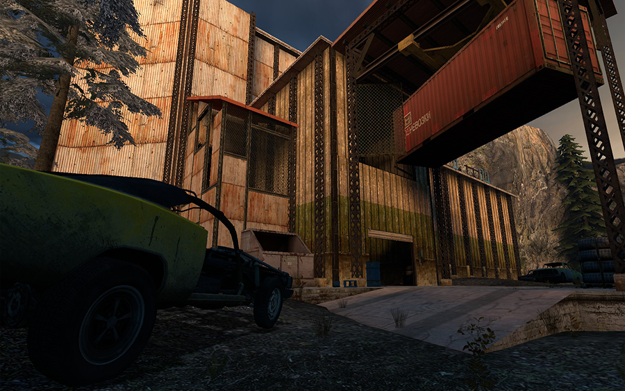 A reimagining of the Blast Pit chapter from <i>Half-Life</i> set in the industrial mountain environment of <i>Half-Life 2: Episode 2</i>.